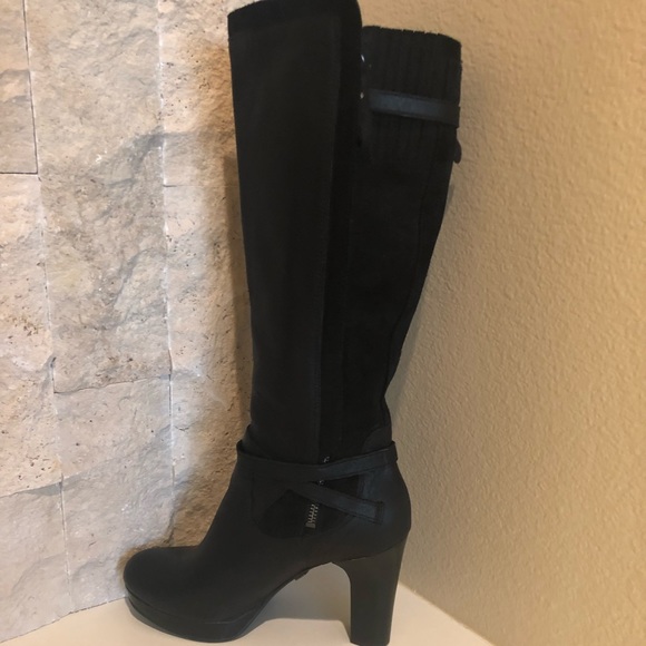 UGG Shoes - Knee high UGG Leather Platform boots